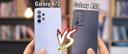 Який смартфон краще - Samsung Galaxy A52 або Samsung Galaxy A72?