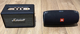Порівняння конкурентних портативних колонок JBL і Marshall