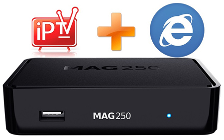 iptv приставка mag250
