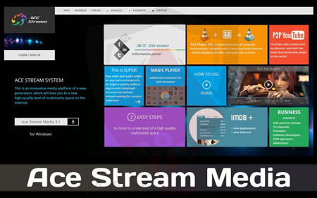 приложение Ace Stream Media