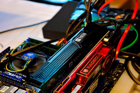 Две видеокарты на одном компьютере