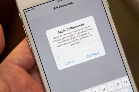Забув пароль Apple ID на iPhone