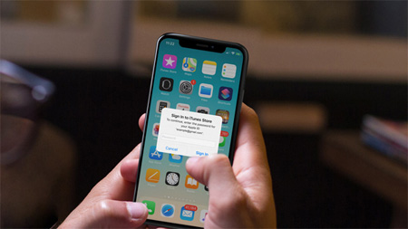Айфон постоянно запрашивает Apple ID