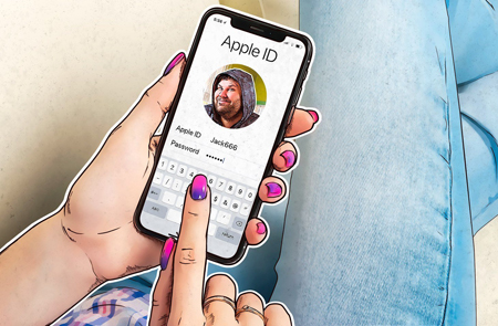 Быстрый вход в Apple ID