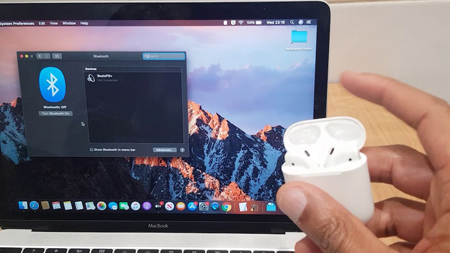 Спряження AirPods з MacBook