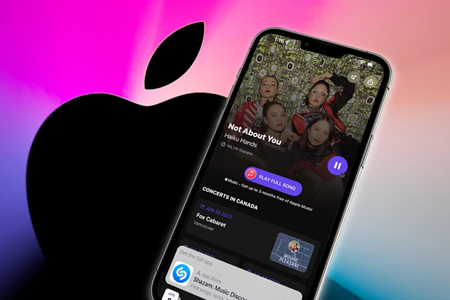 Швидке розпізнавання музики на iPhone 13