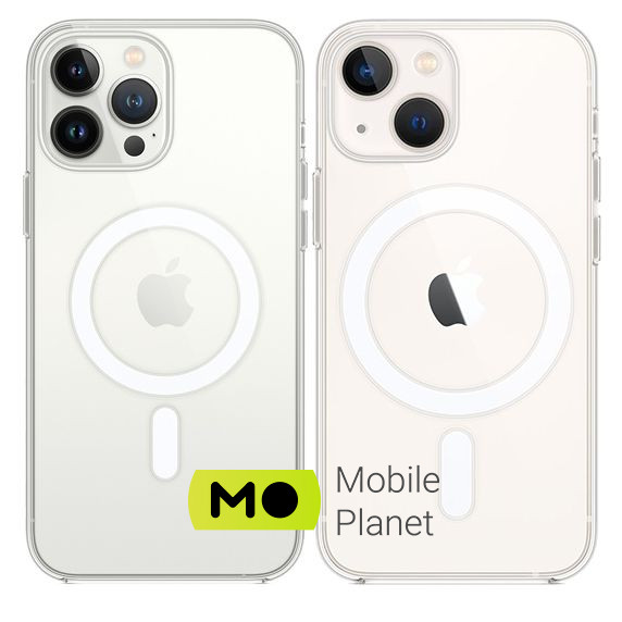 Чохол Smart Clear Case для iPhone 13/13 Pro with MagSafe 1:1 Original (Transparent - для iPhone 13 Pro)