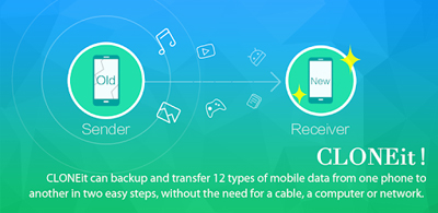 сервіс CLONEit для перенесення даних 