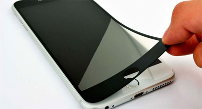 поклейка скла на телефон