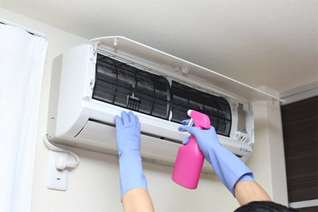 чистка кондиционера в домашних условиях