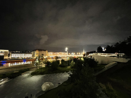 Ночной режим на iPhone 13 Pro