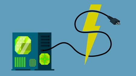 Скільки електроенергії витрачає комп'ютер