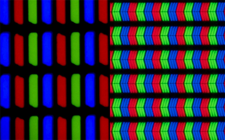 AMOLED та IPS матриці