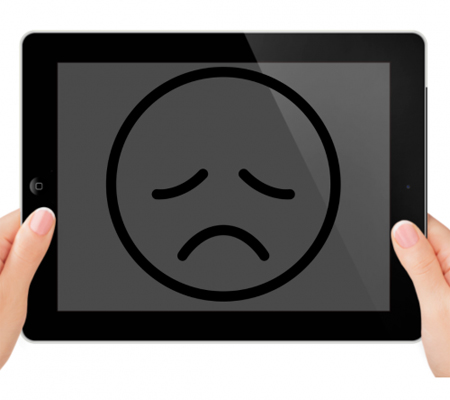 планшет не включается