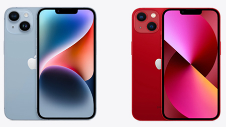Apple iPhone 13 та Apple iPhone 14