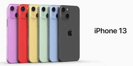 Варіанти колірних рішень для iPhone 13