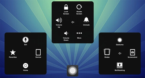 Скриншот на iPhone с помощью AssistiveTouch