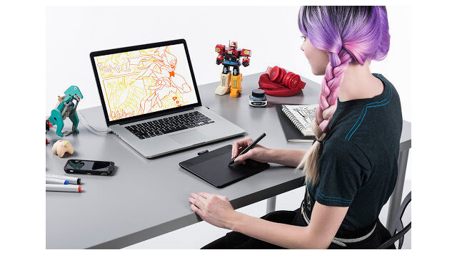 Малюємо на лептопі за допомогою графічного планшета