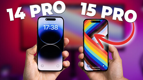 Изменения в iPhone 15 Pro в сравнении с iPhone 14 Pro