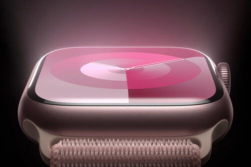 Розовые Apple Watch 9