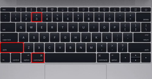 Швидкий скріншот на MacBook Air