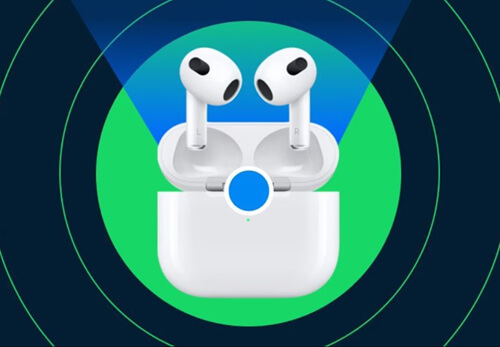 Пошук AirPods на вулиці