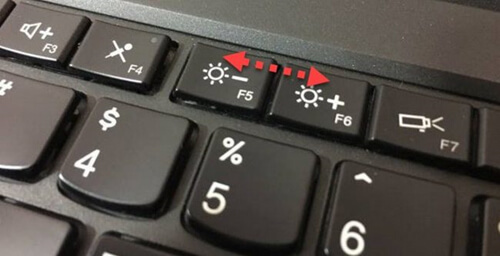 Регулировка яркости экрана