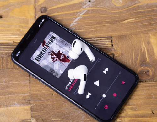 Зміна гучності з AirPods Pro