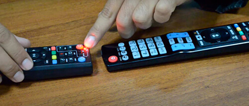 Подключение универсального пульта