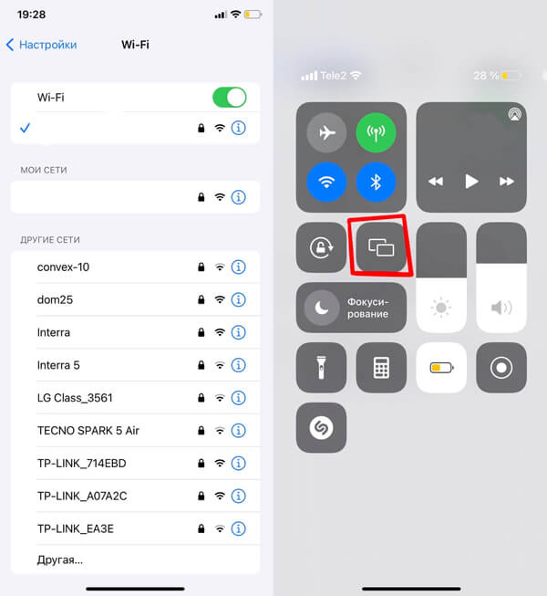 Как подключить айфон к телевизору