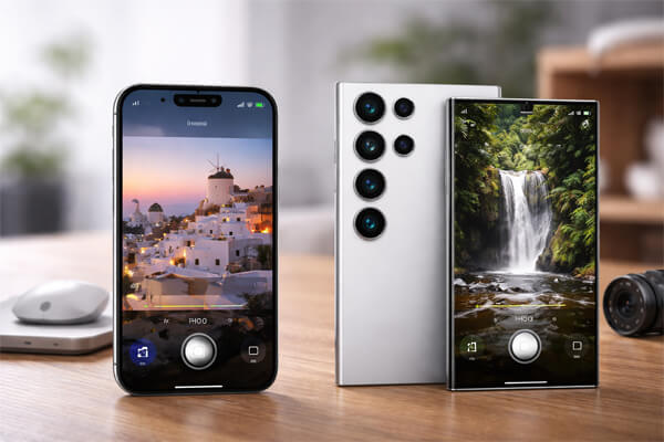 фото и видео iPhone 17 Pro Max vs Galaxy S26 Ultra