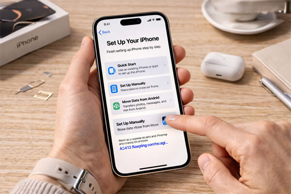 первый запуск iPhone шаг за шагом