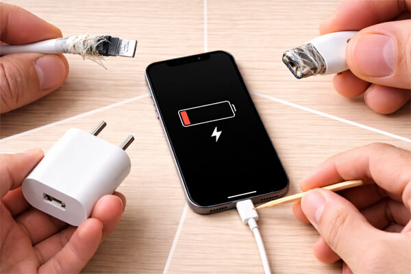 iPhone не заряжается