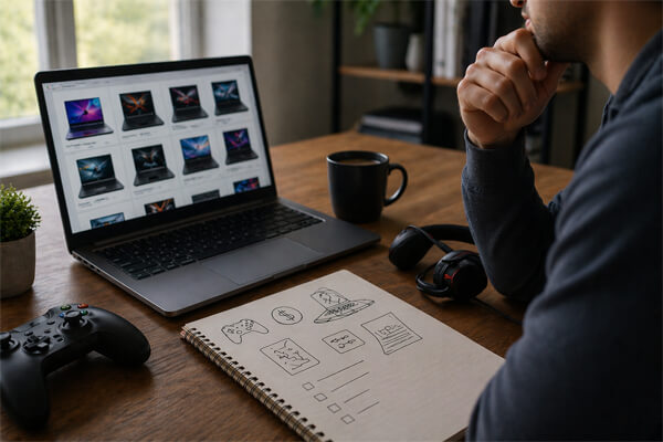 Как выбрать ноутбук для игр