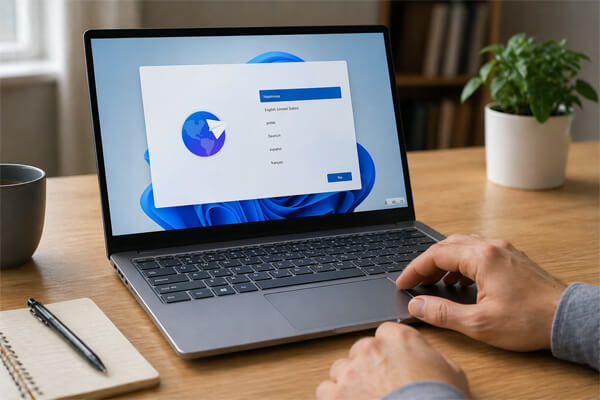 первая настройка Windows