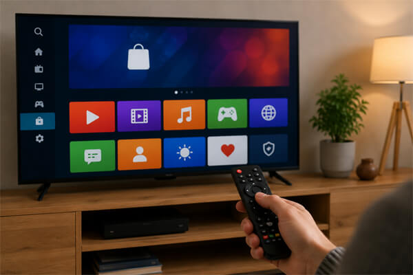 Как установить приложения на Smart TV