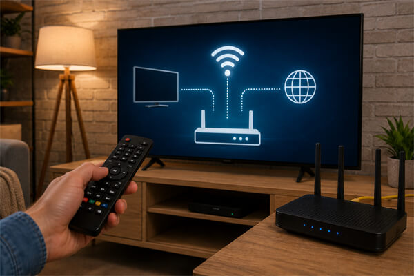 Как подключить Samsung Smart TV и LG Smart TV через роутер