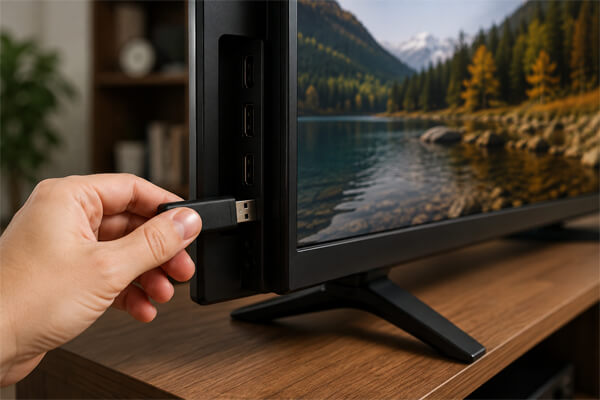 Как открыть флешку на телевизоре через USB