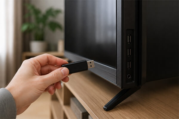 Как открыть флешку на телевизоре через USB