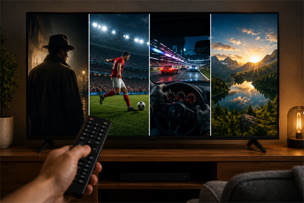 Какие параметры подходят для кино, спорта, игр и HDR