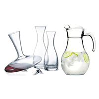 Графины, кувшины, декантеры