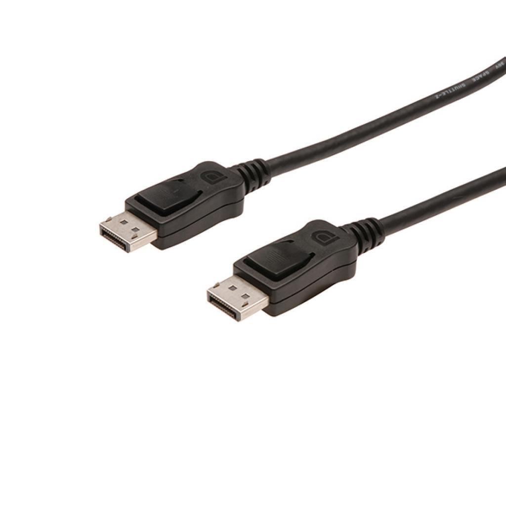 Кабель мультимедийный DisplayPort to DisplayPort 2.0m DIGITUS (AK-340103-020-S) (UA)