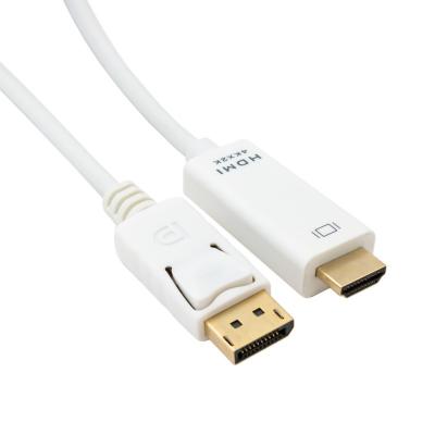 Кабель мультимедийный DisplayPort to HDMI 2.0m EXTRADIGITAL (KBD1669) (UA)