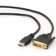 HDMI to DVI 18+1pin M, 4.5m Cablexpert (CC-HDMI-DVI-15)