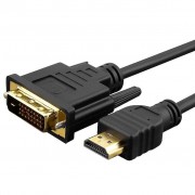 HDMI to DVI 24+1pin M, 1.8m PATRON (CAB-PN-DVI-HDMI-18F) (UA)