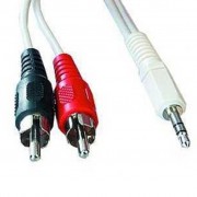 Jack 3.5mm папа / 2RCA папа Atcom (10707) (UA)