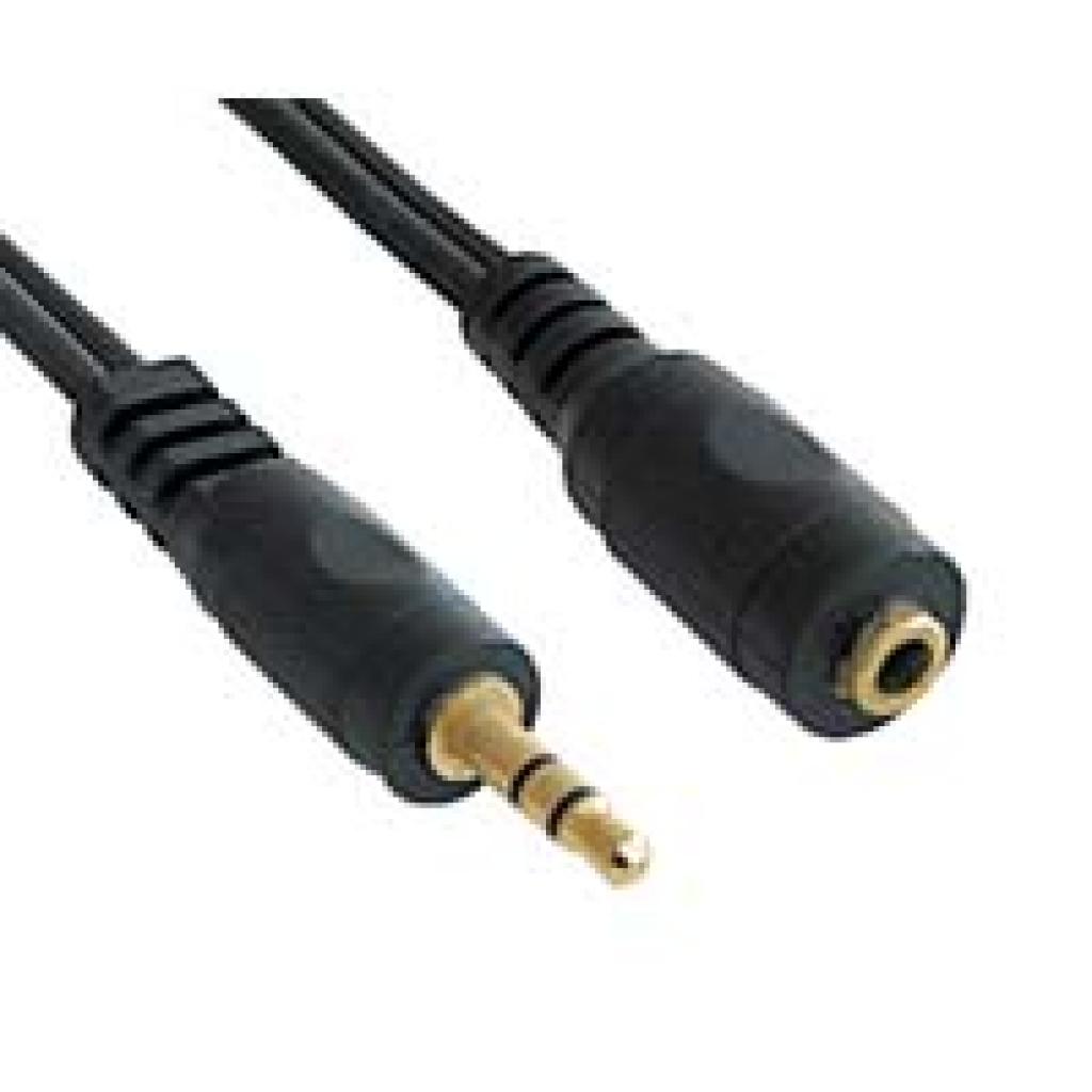 Кабель мультимедійний Jack 3.5mm папа / Jack 3.5mm мама Cablexpert (CCA-421S-5M)