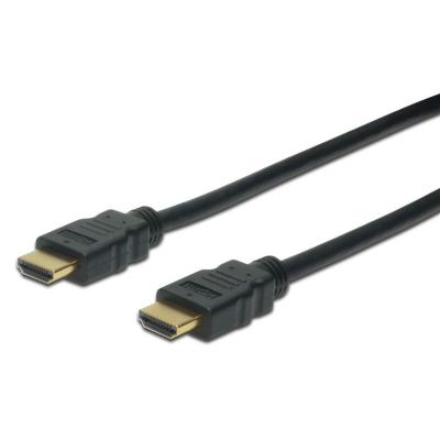 Кабель мультимедійний HDMI to HDMI 10.0m DIGITUS (AK-330107-100-S) (UA)