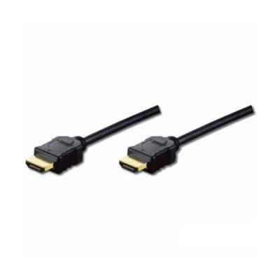 Кабель мультимедійний HDMI to HDMI 2.0m DIGITUS (AK-330114-020-S) (UA)