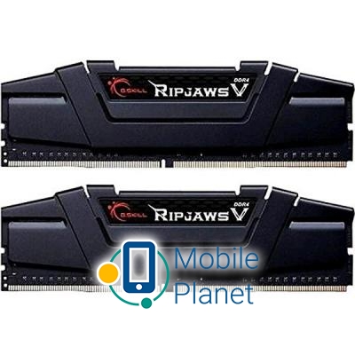 Оперативная память DDR4 16GB (2x8GB) 3200 MHz Ripjaws V G.Skill (F4-3200C16D-16GVKB)
